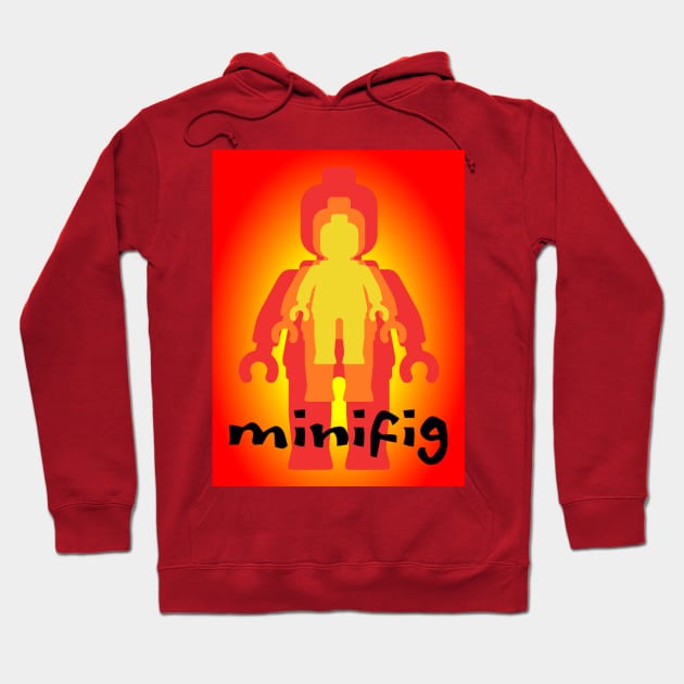 Colored Minifigs Hoodie by ChilleeW